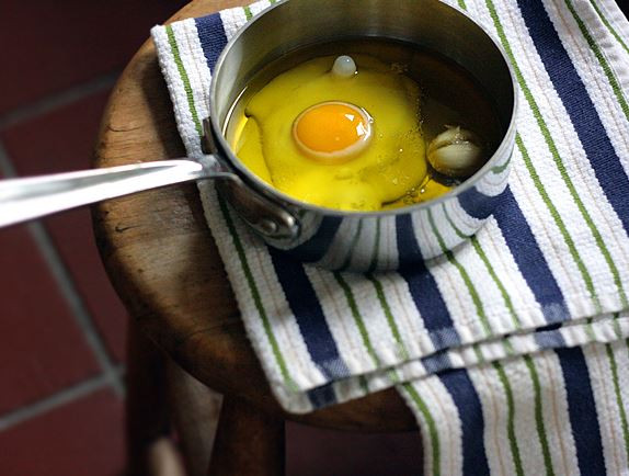 olive oil egg